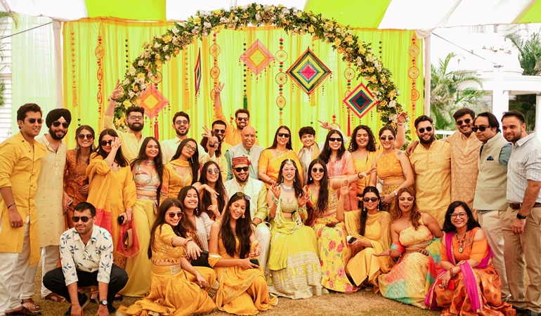 Wedding Haldi Ceremony
